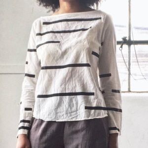 Uzi NYC Cream Broken Longsleeve